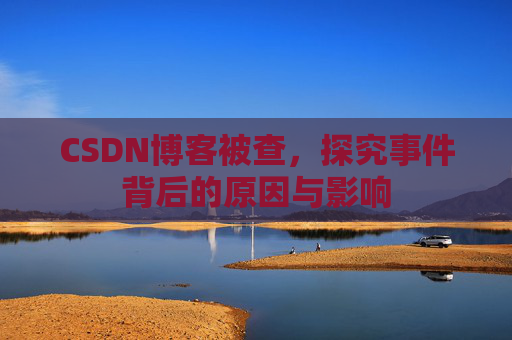CSDN博客被查，探究事件背后的原因与影响